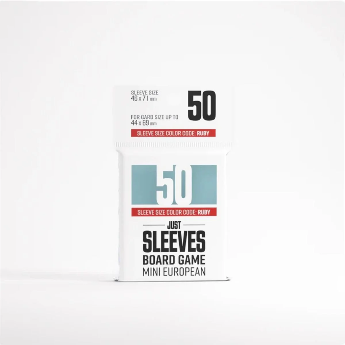 Just Sleeves - 50ct Mini European Board Game Sleeves 46mm x 71mm
