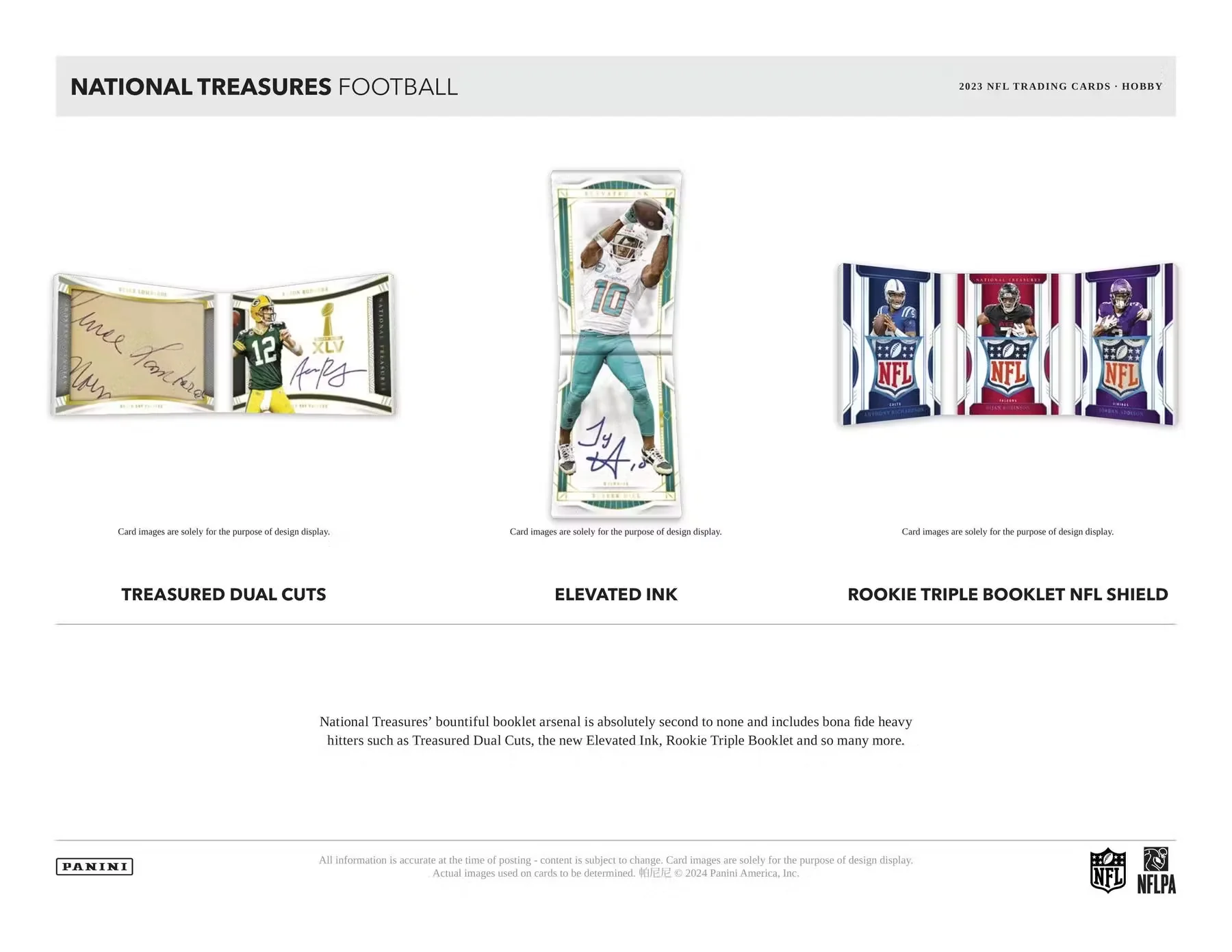 2023 Panini National Treasures Football Hobby Box - Image 5