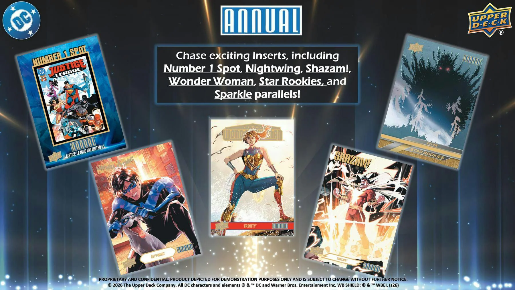 2024-25 Upper Deck DC Annual Hobby Box (Pre-Order) - Image 3