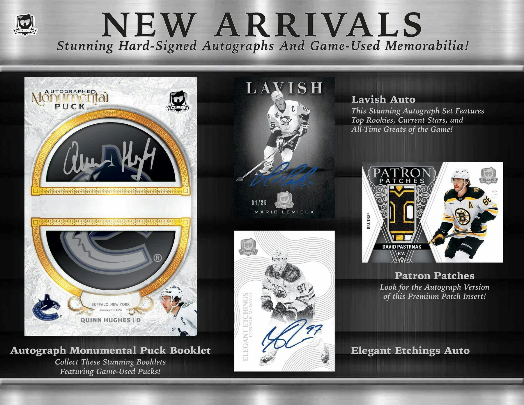 2024-25 Upper Deck The Cup Hockey Hobby 6 Box Case - Image 3