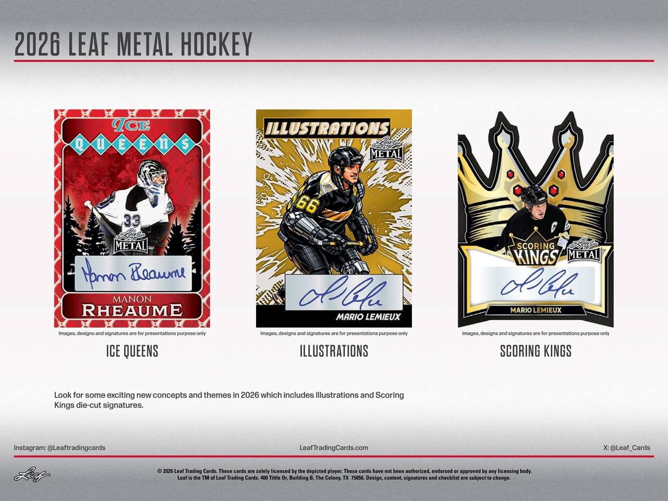 2025-26 Leaf Metal Hockey Hobby Box (Pre-Order) - Image 3