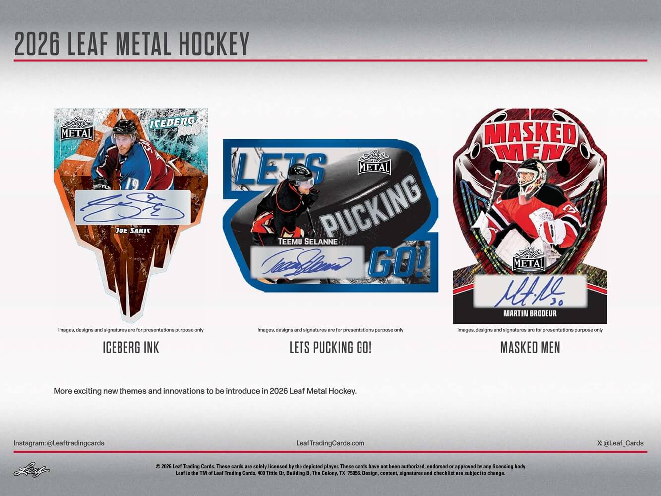 2025-26 Leaf Metal Hockey Hobby Box (Pre-Order) - Image 4