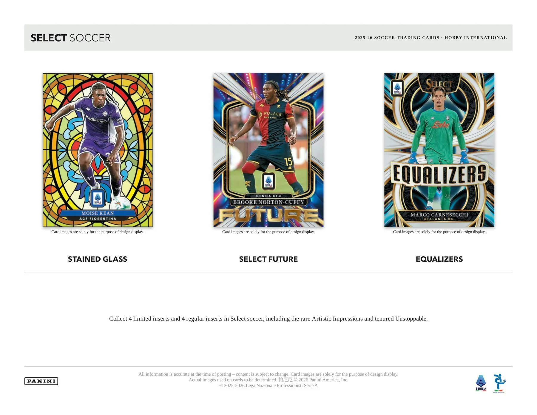 2025-26 Panini Select Serie A Soccer Hobby International Box - Image 5