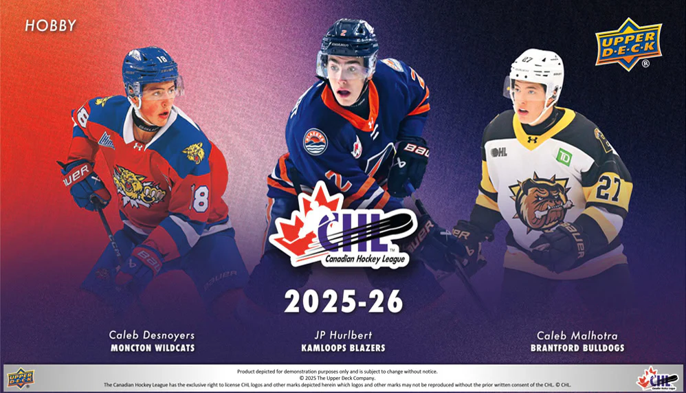 2025-26 Upper Deck CHL Hockey Hobby Box (Pre-Order)