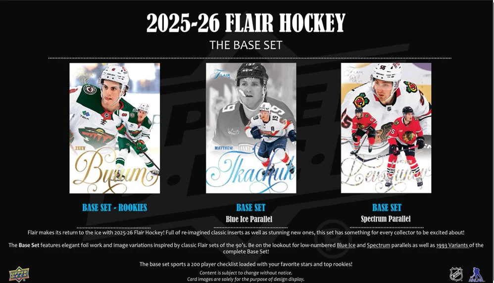 2025-26 Upper Deck Flair Hockey Hobby 10 Box Case - Image 4
