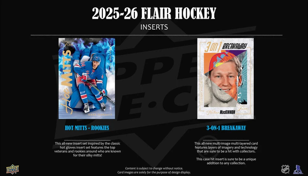 2025-26 Upper Deck Flair Hockey Hobby 10 Box Case - Image 5