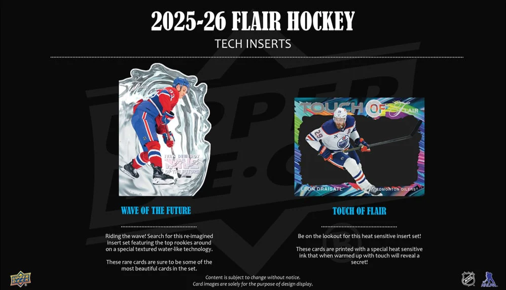 2025-26 Upper Deck Flair Hockey Hobby 10 Box Case - Image 6