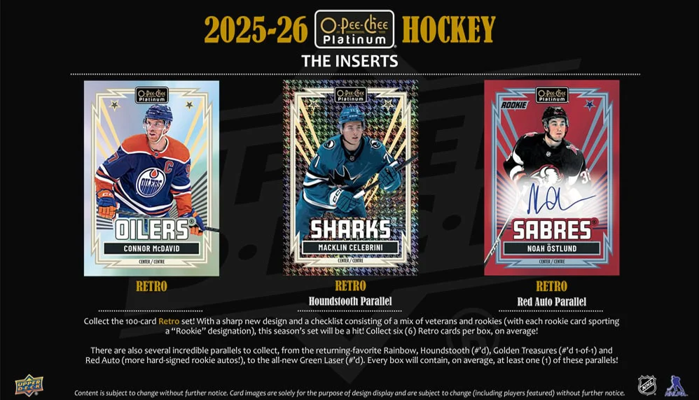 2025-26 Upper Deck O-Pee-Chee Platinum Hockey Hobby Pack - Image 7