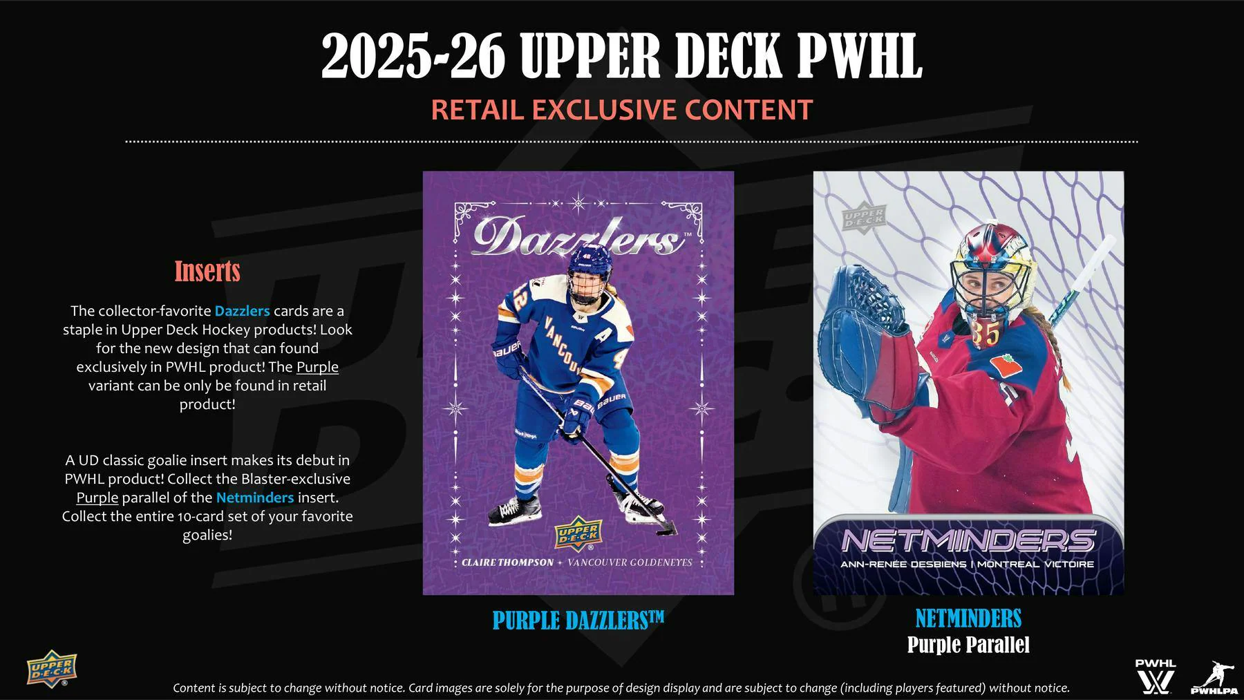2025-26 Upper Deck PWHL Hockey Blaster Box (Pre-Order) - Image 4