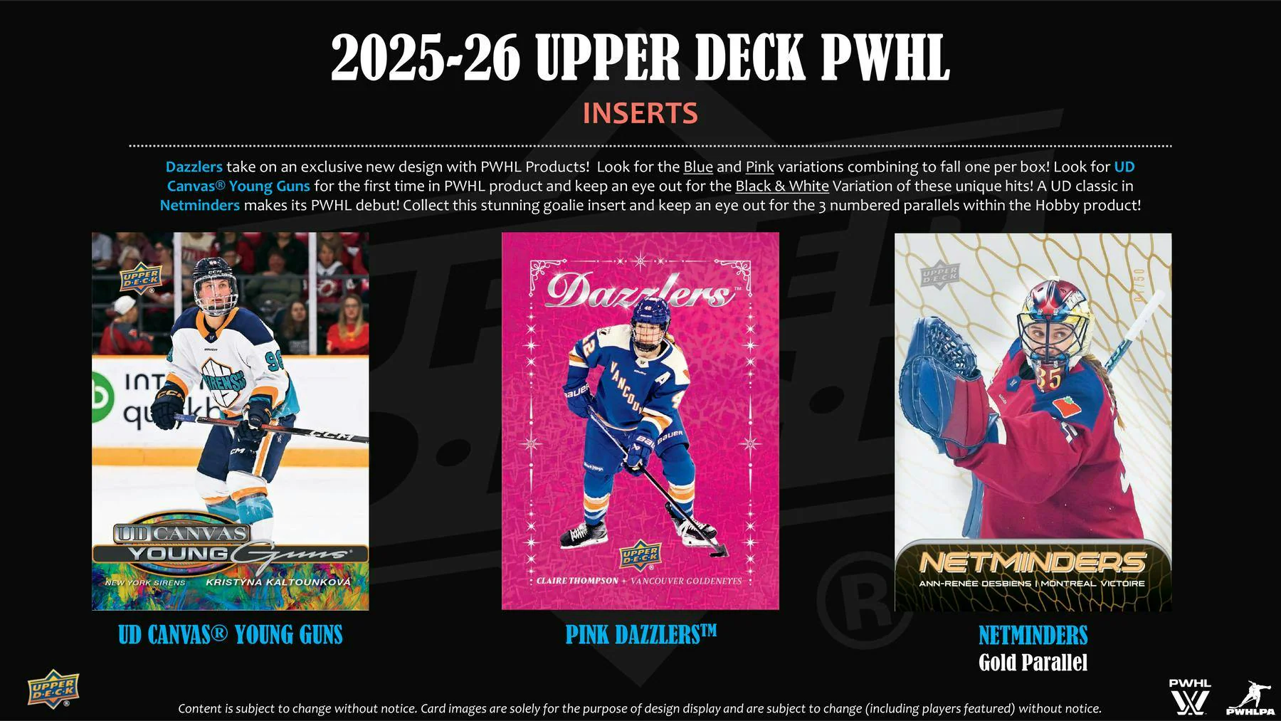 2025-26 Upper Deck PWHL Hockey Hobby Box (Pre-Order) - Image 5