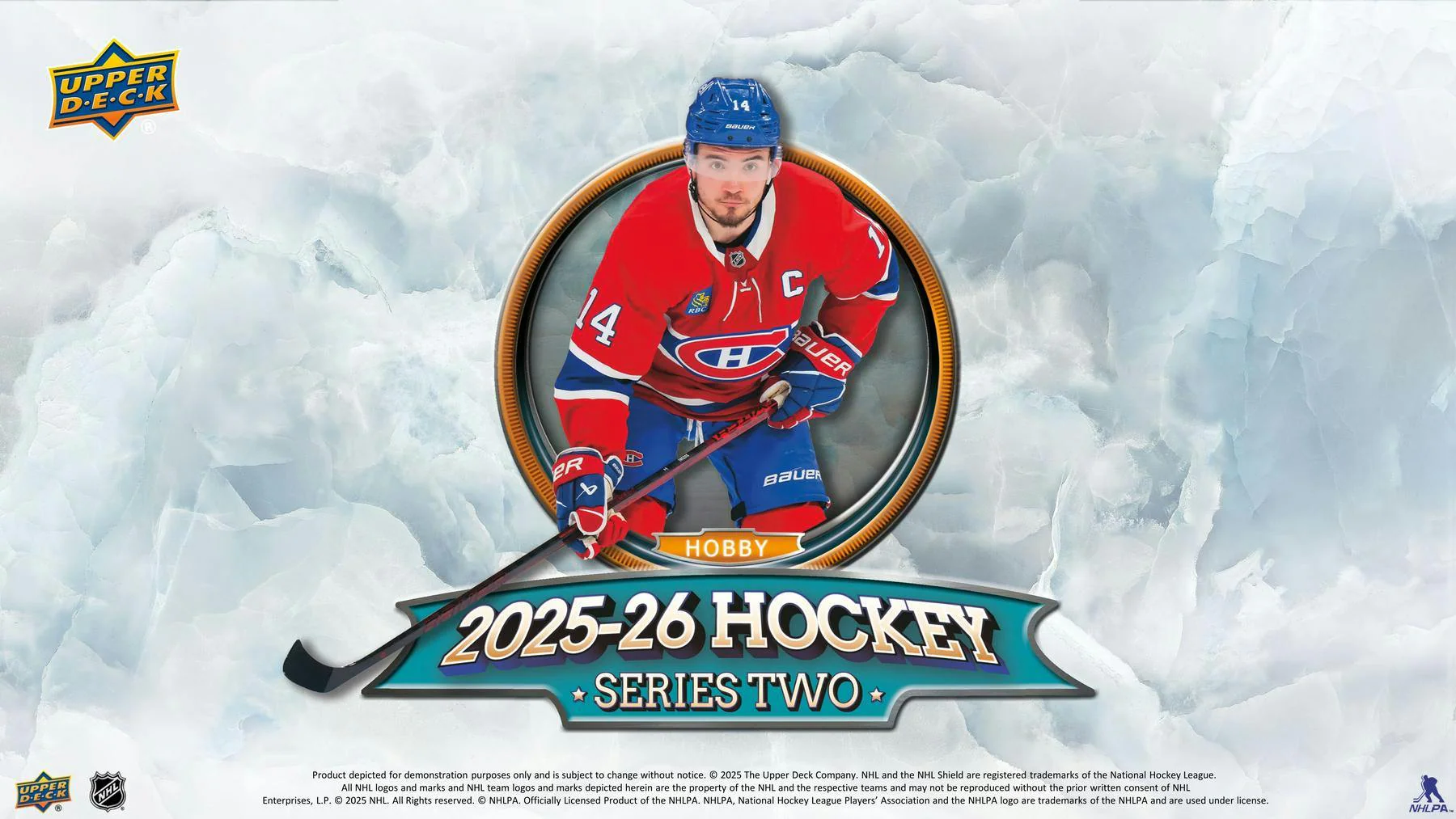 2025-26 Upper Deck Series 2 Hockey Hobby Box - Image 3