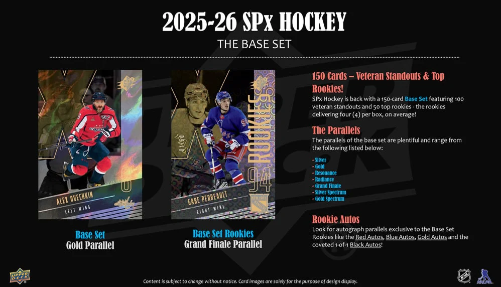 2025-26 Upper Deck SPx Hockey Hobby Box - Image 4