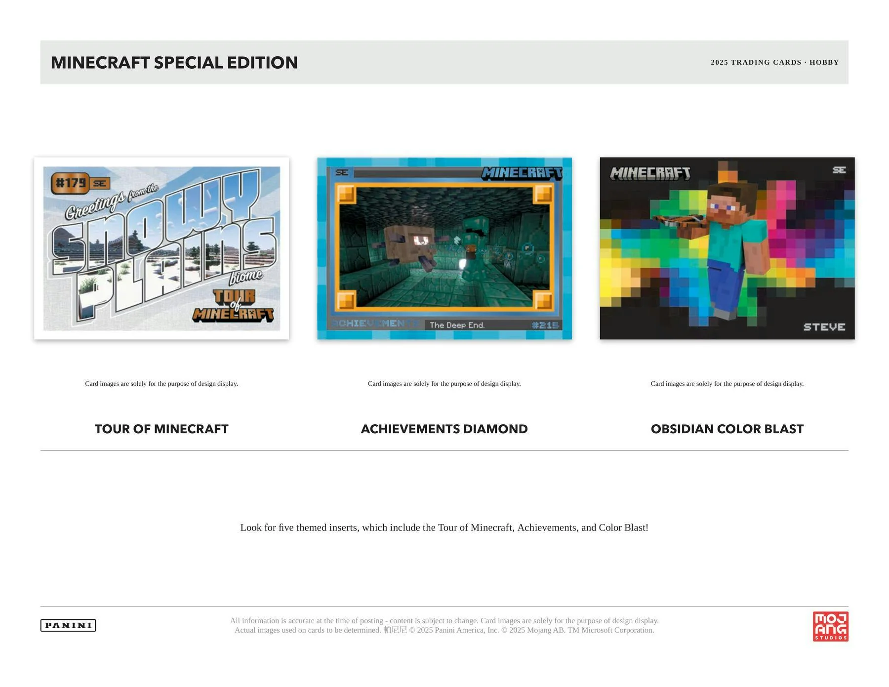 2025 Panini Minecraft Special Edition Hobby Box - Image 5