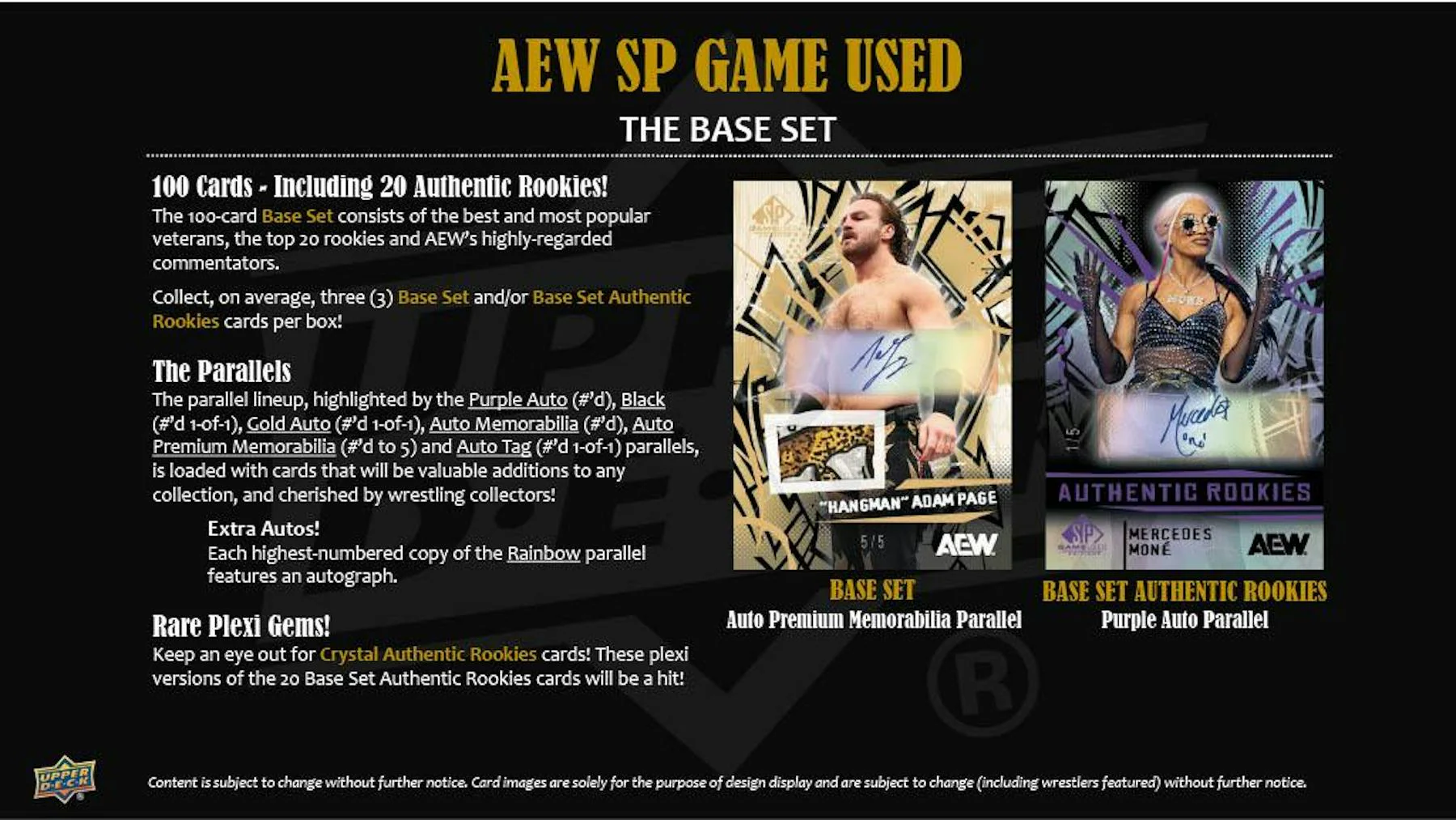 2025 Upper Deck AEW SP Game Used Wrestling Hobby Box - Image 4