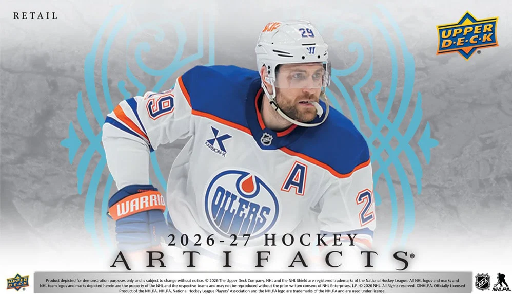 2026-27 Upper Deck Artifacts Hockey Blaster Box (Pre-Order)