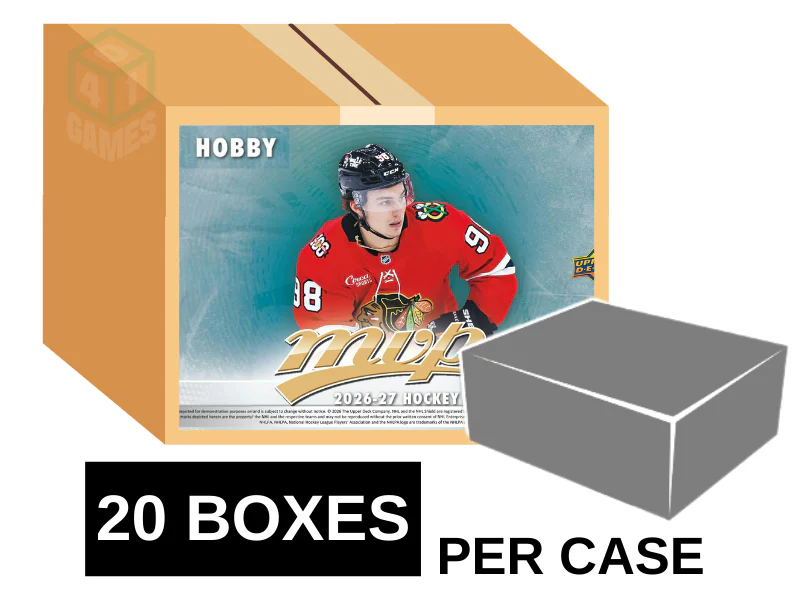 2026-27 Upper Deck MVP Hockey Hobby 20 Box Case (Pre-Order)