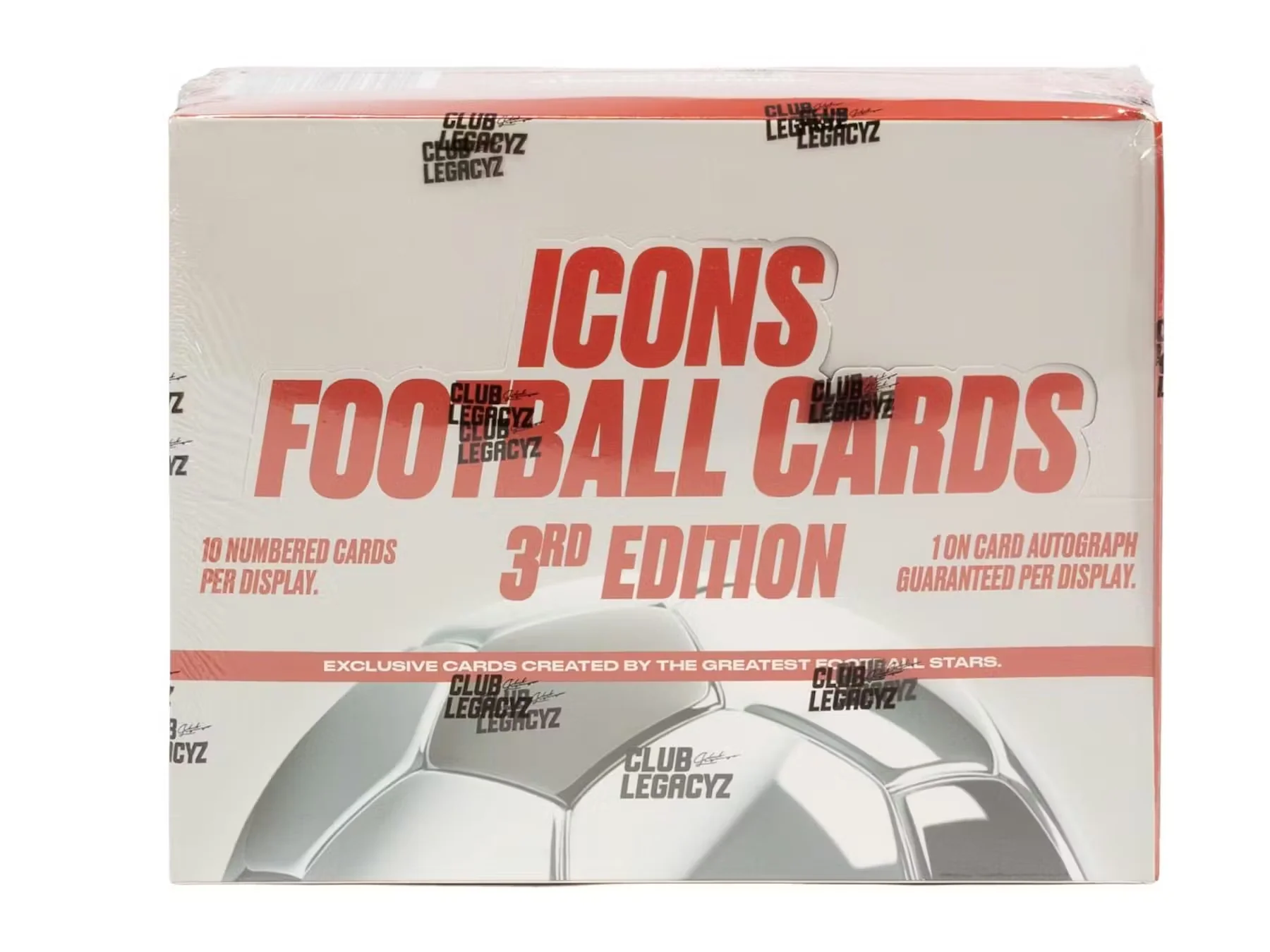 2026 Club Legacyz Icons Soccer Third Edition Hobby Box
