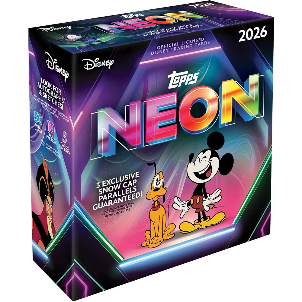 2026 Topps Disney Neon Mega Box
