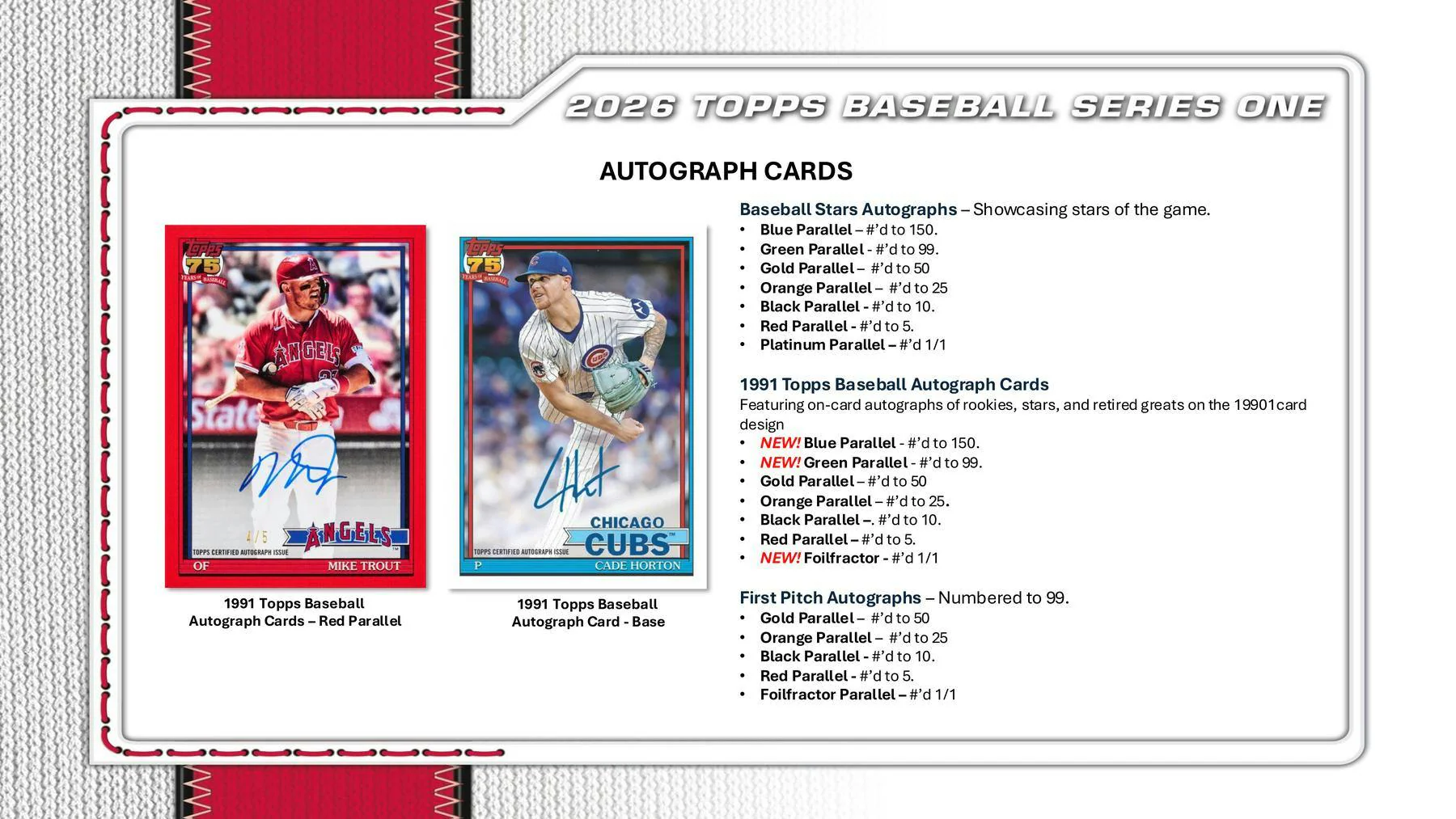2026 Topps Series 1 Baseball Mega Box - Image 10