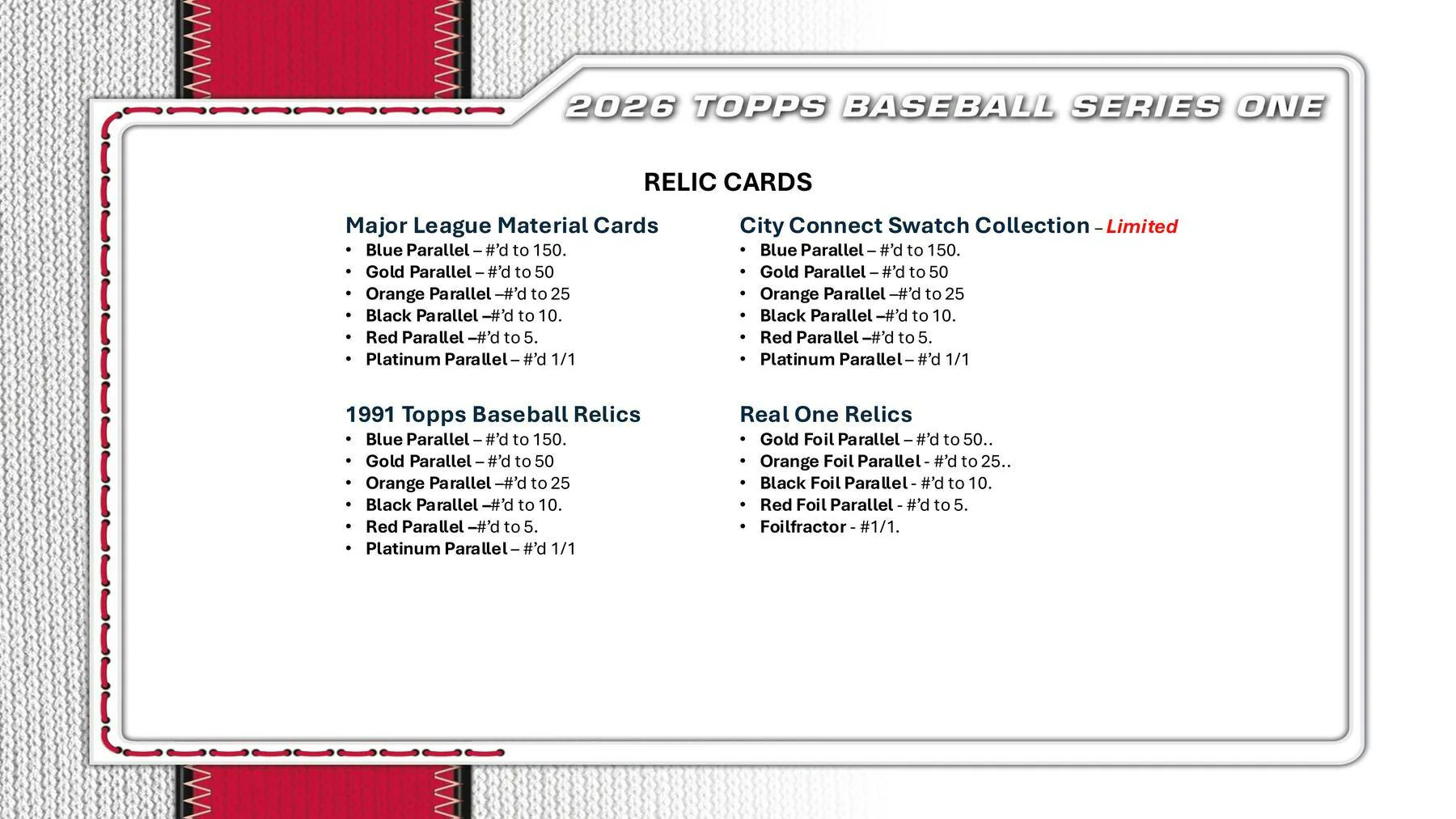 2026 Topps Series 1 Baseball Mega Box - Image 12