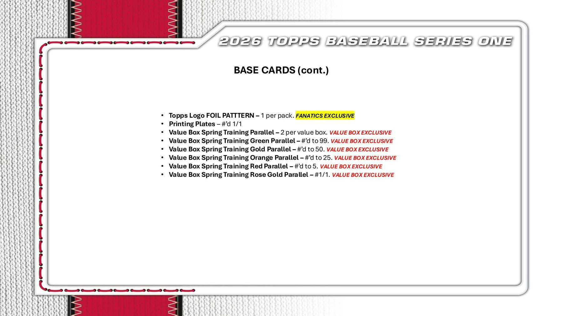 2026 Topps Series 1 Baseball Mega Box - Image 5
