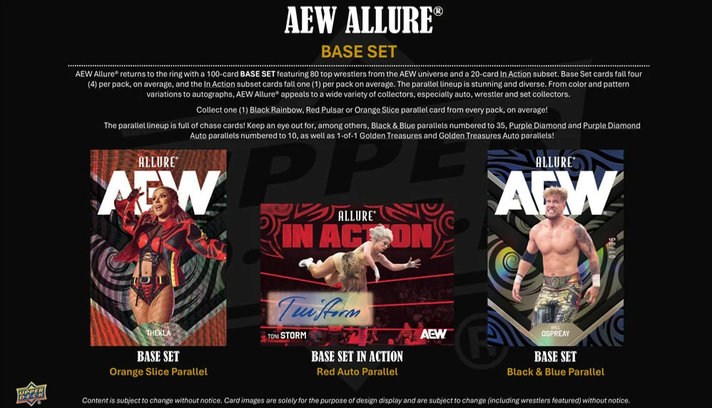 2026 Upper Deck AEW All Elite Wrestling Allure Hobby Box - Image 4