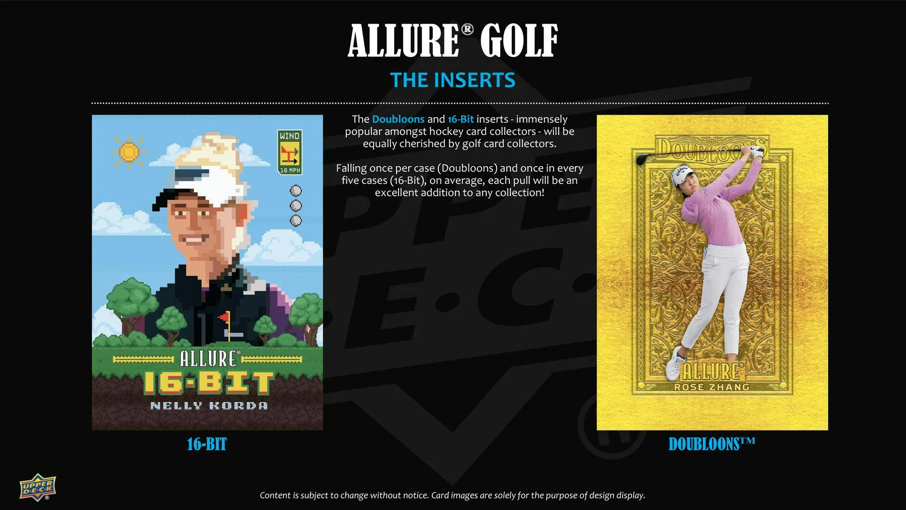 2026 Upper Deck Allure Golf Hobby Box - Image 6