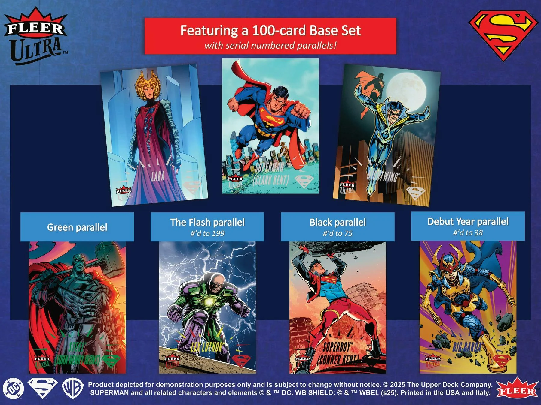 2026 Upper Deck Fleer Ultra Superman Hobby Box - Image 4
