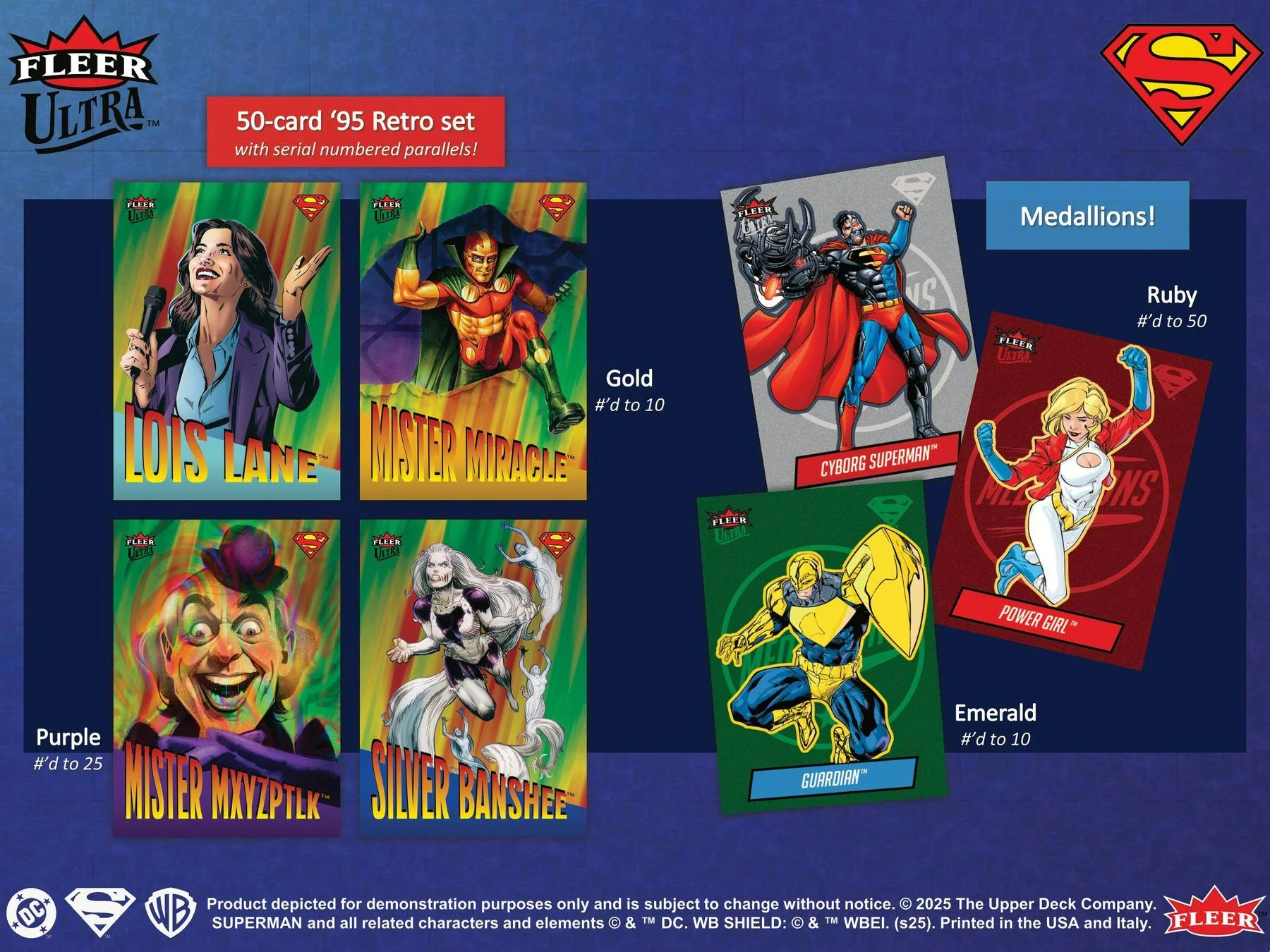 2026 Upper Deck Fleer Ultra Superman Hobby Box - Image 5