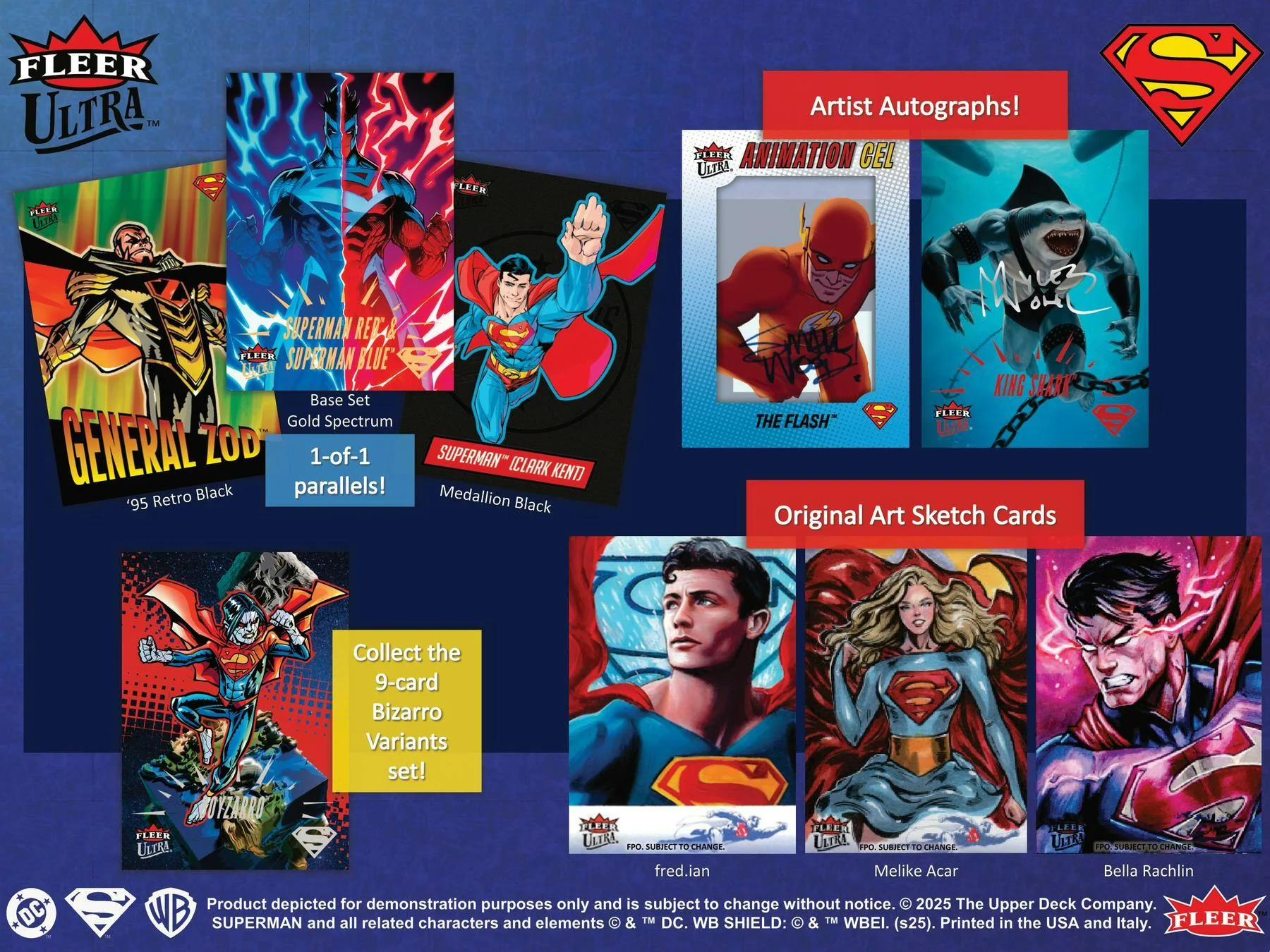 2026 Upper Deck Fleer Ultra Superman Hobby Box - Image 7