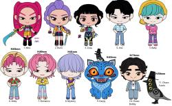 3D Foam Bag Clip - K-Pop Demon Hunters Series - Blind Box
