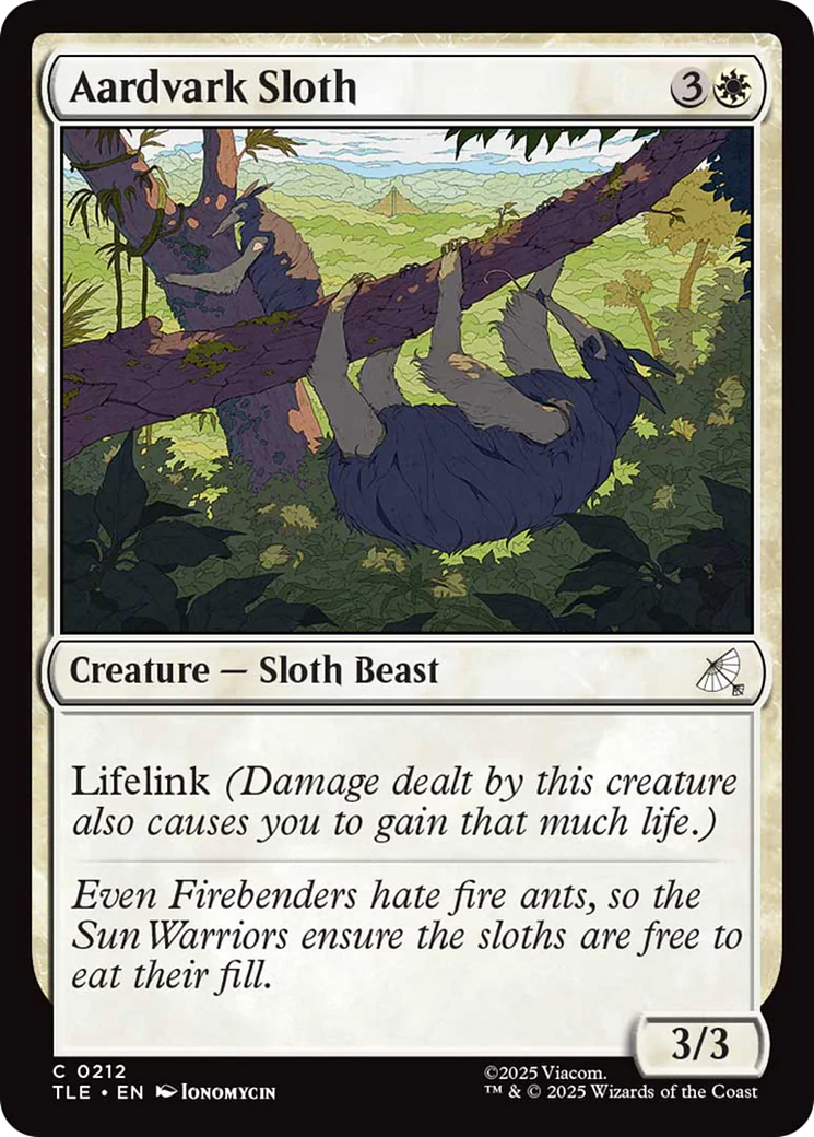 Aardvark Sloth (TLE)