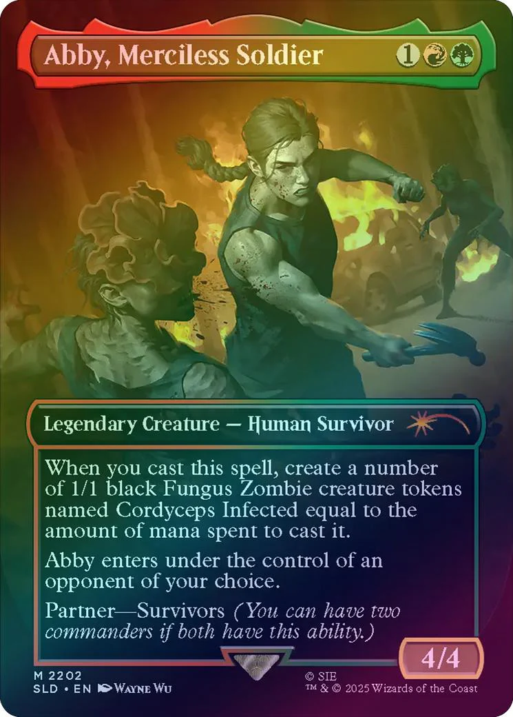 Abby, Merciless Soldier - The Last Of Us Part II (Rainbow Foil) (SLD)