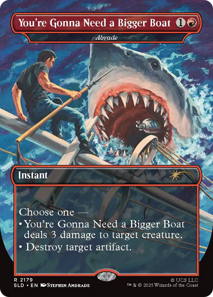 You're Gonna Need a Bigger Boat // Abrade - JAWS: Terror of Amity Island (SLD)
