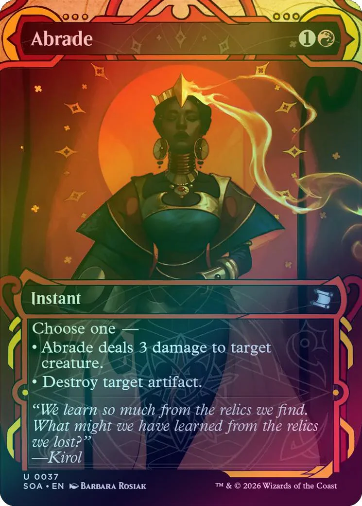 Abrade (Foil) (SOA)