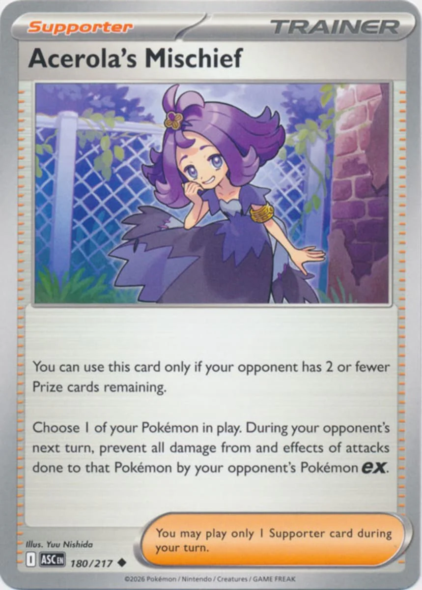 Acerola's Mischief - 180/217 - Uncommon