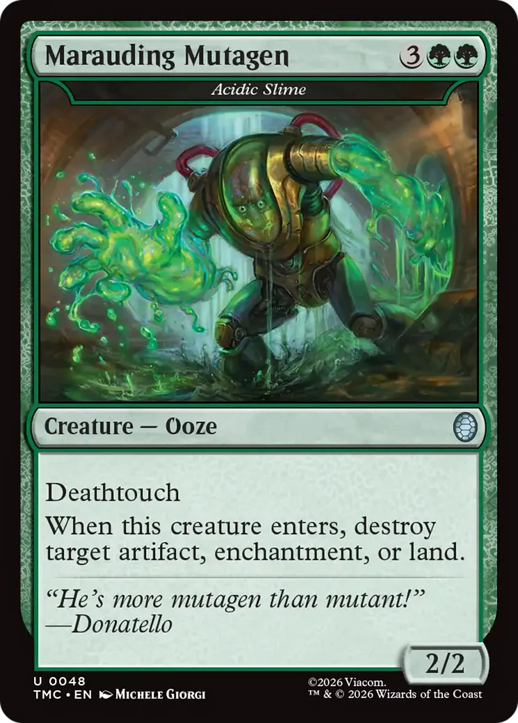 Marauding Mutagen // Acidic Slime (TMC)