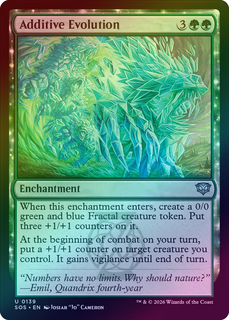 Additive Evolution (Foil) (SOS)