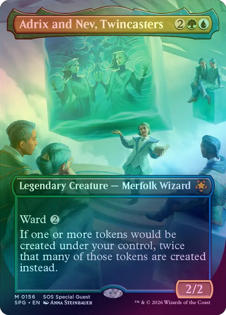 Adrix and Nev, Twincasters - Borderless (Foil) (SPG)