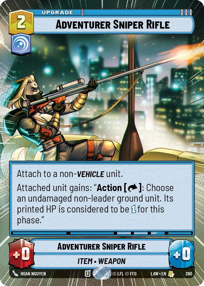 Adventurer's Sniper Rifle (Hyperspace) - 390 - Rare