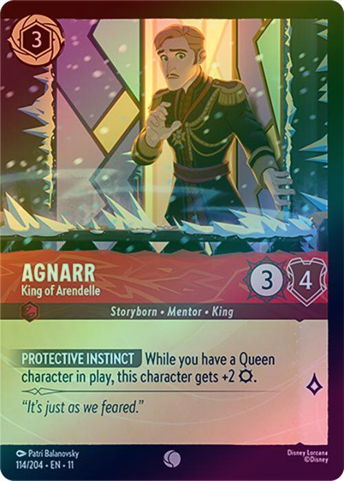 Agnarr (King of Arendelle) - 114/204 - Common (Foil)