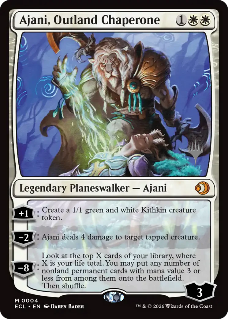 Ajani, Outland Chaperone - Promo Pack (PECL)