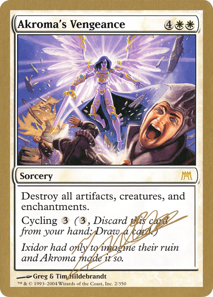 Akroma's Vengeance (WC04) (Julien Nuijten)