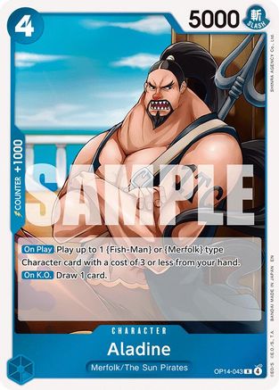 Aladine - OP14-043 - Rare