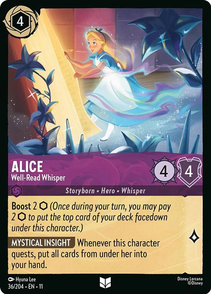 Alice (Well-Read Whisper) - 36/204 - Uncommon