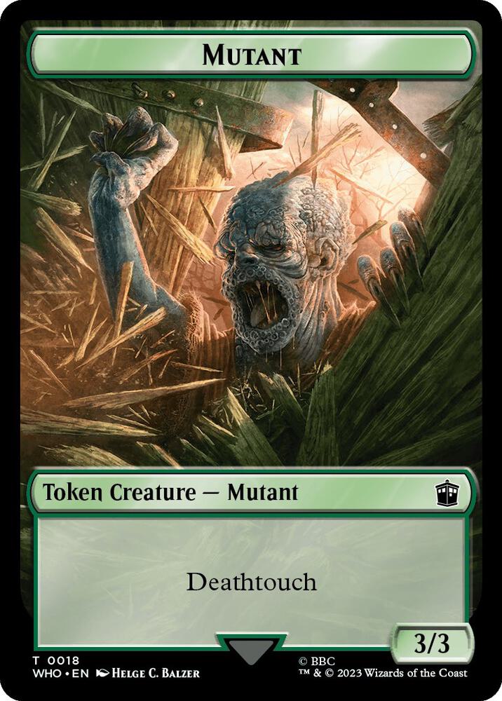 Alien Salamander // Mutant Token (TWHO) - Image 2
