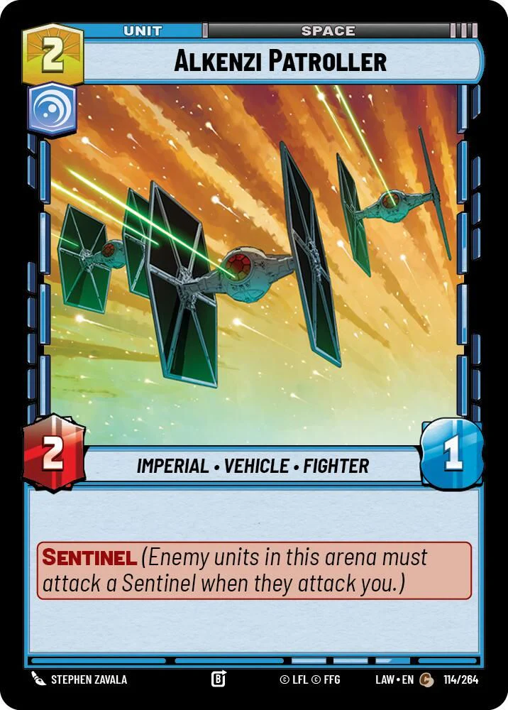 Alkenzi Patroller - 114/264 - Common
