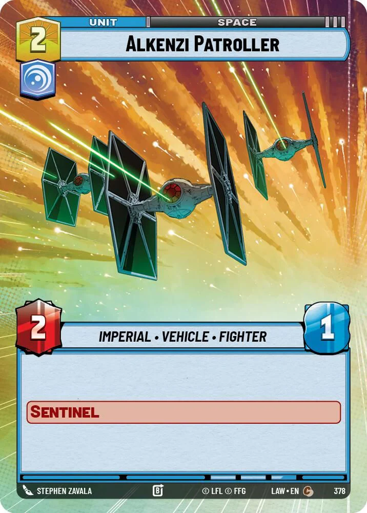 Alkenzi Patroller (Hyperspace) - 378 - Common
