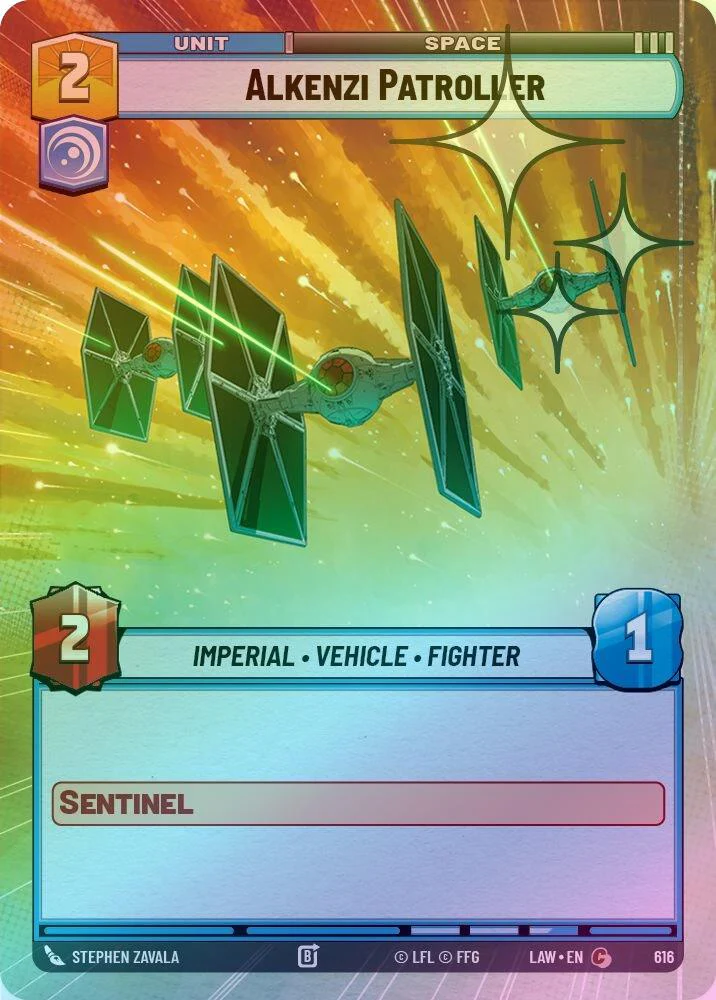 Alkenzi Patroller (Hyperspace Foil) - 616 - Common (Foil)