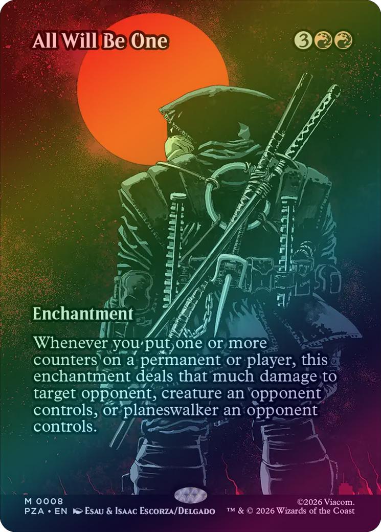 All Will Be One - Borderless (Foil) (PZA)
